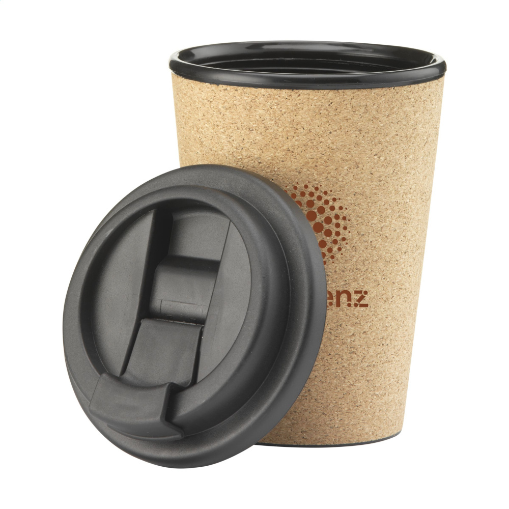 Logotrade reklaamkingi foto: Attea Cork 350 ml kohvitass