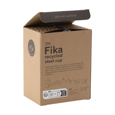 Logo trade meene pilt: Fika RCS Recycled Steel Cup 400 ml termotass