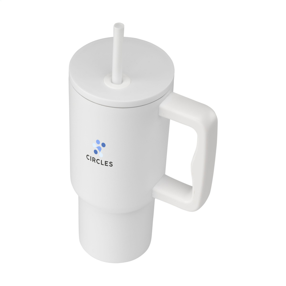 Logo trade ärikingituse pilt: Rhino RCS Recycled Steel Cup 900 ml