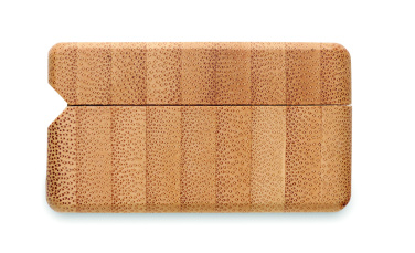 Logo trade firmakingituse pilt: OREBAM TWS kõrvaklapid bambusest ümbrises