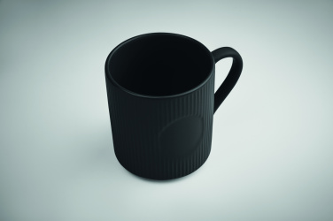 Logotrade reklaamtoote foto: Soonelise tekstuuriga keraamiline kruus 340 ml