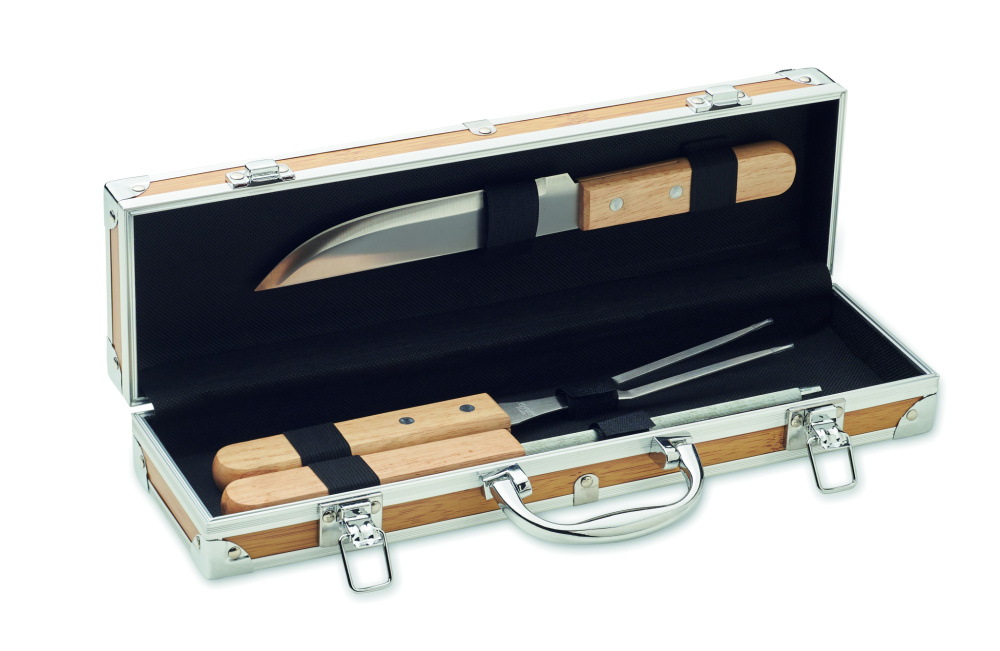 Logotrade reklaamtoote foto: TOOLDERA roostevabast terasest grillitööriistad