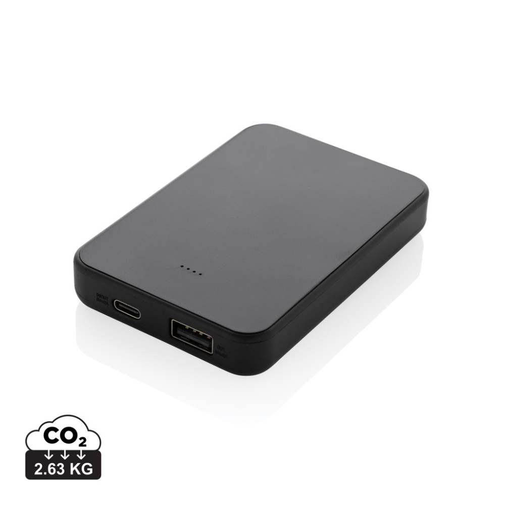 Logo trade ärikingi pilt: Boostcore RCS taaskasutatud plastist akupank 5000 mAh USB C-ga