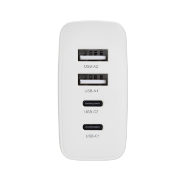 Logotrade meene foto: TravelCharge Pro RCS plastikust reisilaadija USB C-ga