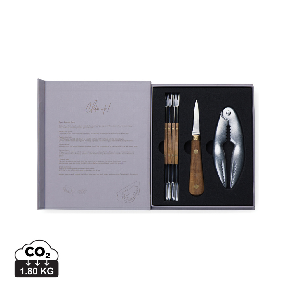 Logotrade meene foto: VINGA "Story of Seafood" mereannikomplekt