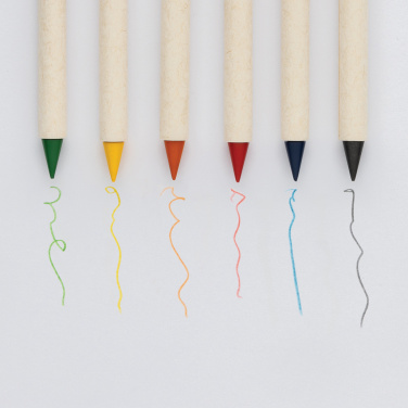 Logo trade reklaamtoote pilt: Micki GRS infinity 6tk värvipliiatsi komplekt