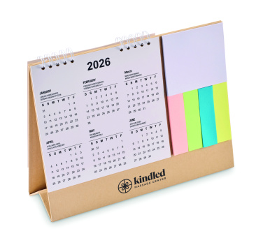 Logotrade firmakingid pilt: Lauakalender märkmepaberitega CALENDOO