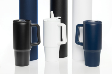 Logo trade firmakingituse pilt: Embrace lekkekindel roostevabast terasest kruus 900ml