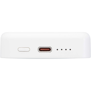 Logotrade ärikingituse foto: Acrab 10 000 mAh 15W magnetiline juhtmevaba varupank 20W PD-ga - valmistatud taaskasutatud plastist
