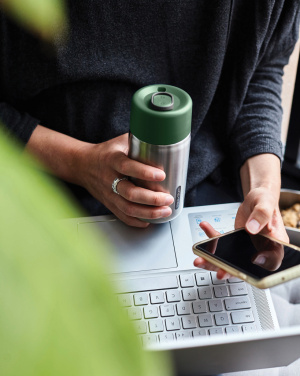 Logo trade ärikingitused foto: Black+Blumi lekkekindel reisitass roostevabast terasest