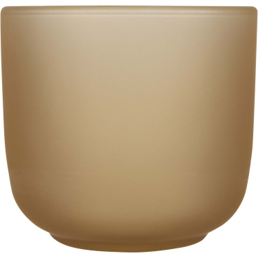 Logotrade reklaamtoote foto: Meeste puidust serveerimisalus ja klaasist tassid komplekt