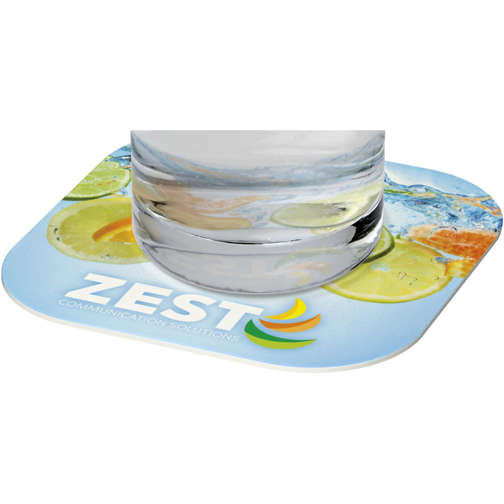 Logo trade ärikingituse pilt: Lumin ruudukujuline tassialus