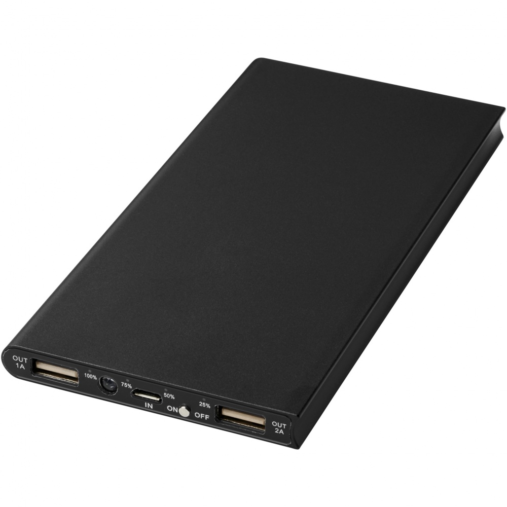 Logo trade liikelahja kuva: 8 000 mAh:n alumiininen Plate -varavirtalähde