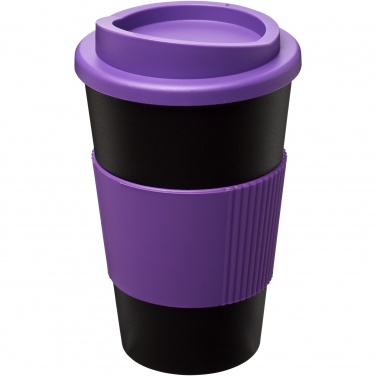 Logotrade mainoslahjat kuva: Americano® 350 ml eristetty muki oterenkaalla