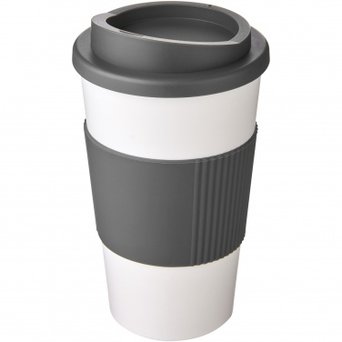 Logo trade mainoslahjat ja liikelahjat kuva: Americano® 350 ml eristetty muki oterenkaalla