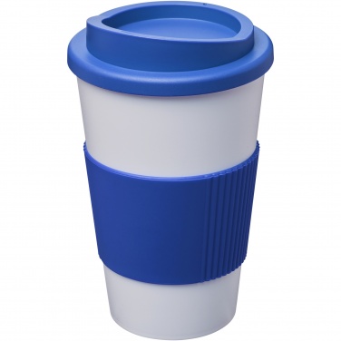 Logotrade mainostuote tuotekuva: Americano® 350 ml eristetty muki oterenkaalla