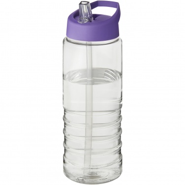 Logotrade liikelahja tuotekuva: H2O Active® Treble 750 ml -urheilujuomapullo kaatonokkakannella