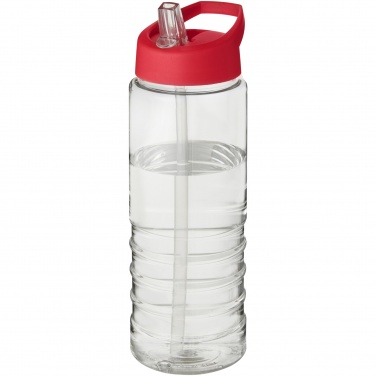 Logo trade mainoslahja ja liikelahja tuotekuva: H2O Active® Treble 750 ml -urheilujuomapullo kaatonokkakannella