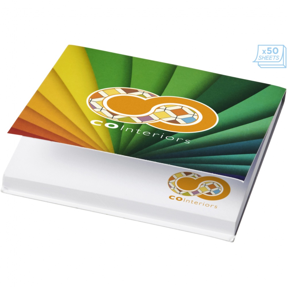 Logotrade liikelahjat kuva: Pehmeäkantiset Sticky-Mate®-muistilaput 75x75mm
