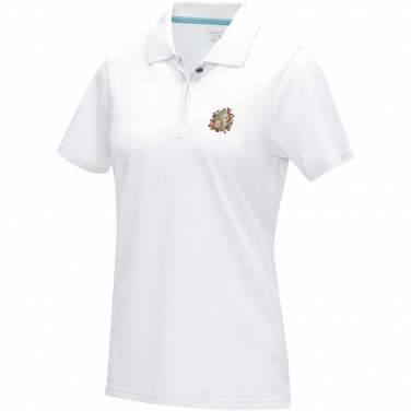 Logo trade liikelahjat tuotekuva: Graphite short sleeve women’s organic polo