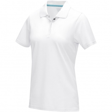 Logotrade mainoslahja tuotekuva: Graphite short sleeve women’s organic polo