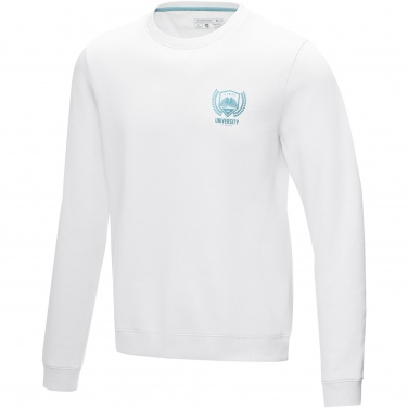 Logotrade liikelahjat mainoslahjat tuotekuva: Jasper men’s organic recycled crewneck sweater