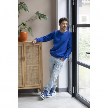 Logotrade liikelahja tuotekuva: Zenon miesten svetari pyöreällä kaula-aukolla