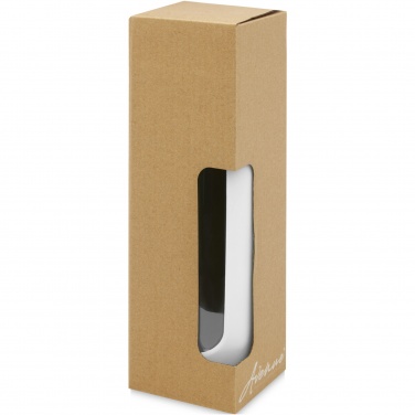 Logo trade mainostuotet tuotekuva: Tidan 600 ml:n borosilikaattilasipullo silikonisuojalla