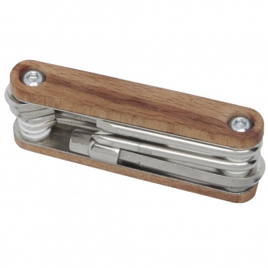 Logo trade mainostuote kuva: Fixie 8-toimintoinen puinen polkupyörän monitoimityökalu