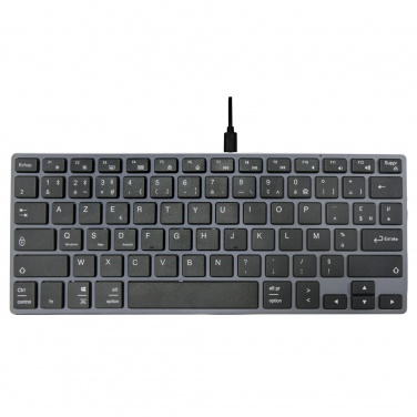 Logo trade liikelahjat tuotekuva: Hybrid Bluetooth-tehonäppäimistö – AZERTY