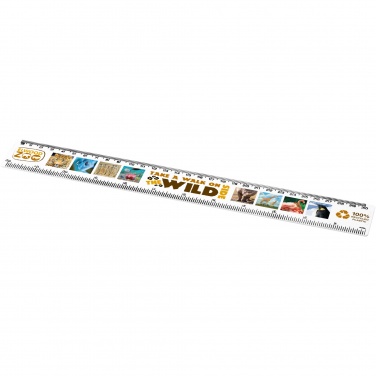 Logotrade mainostuotet kuva: Refari 30 cm:n viivain kierrätetystä muovista