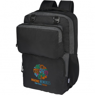Logotrade mainoslahjat ja liikelahjat tuotekuva: Trailhead 15" GRS-kierrätetty kevyt reppu kannettavalle 14 l