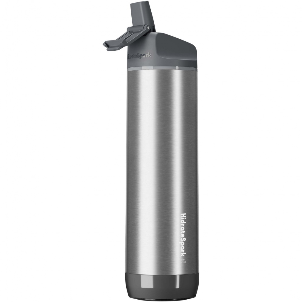 Logotrade mainoslahjat ja liikelahjat tuotekuva: HidrateSpark® PRO 620 ml:n tyhjiöeristetty ruostumattomasta teräksestä valmistettu älykäs vesipullo