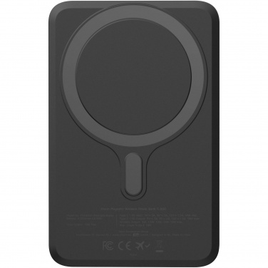 Logotrade mainoslahja tuotekuva: Xtorm FS5W051+C129 5 000 mAh:n magneettinen langaton varavirtalähde