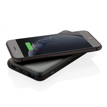 Logotrade mainoslahja tuotekuva: 10 000 mAh:n 10W langaton PD-varavirtalähde