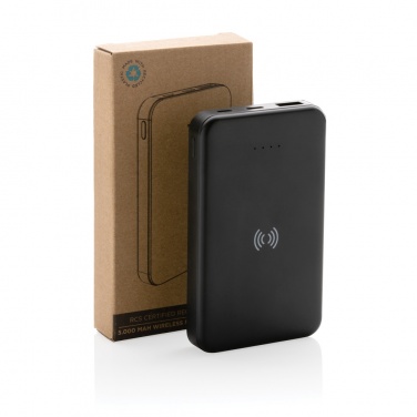 Logotrade liikelahja mainoslahja kuva: RCS 5000mAh varavirtalähde langattomalla latauksella