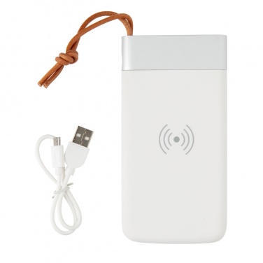 Logo trade mainoslahjat tuotekuva: Aria 8000 mAh 5 W:n langaton varavirtalähde