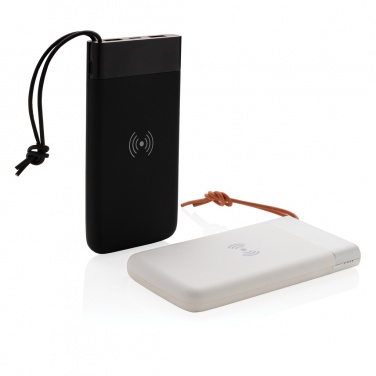 Logotrade liikelahjat mainoslahjat tuotekuva: Aria 8000 mAh 5 W:n langaton varavirtalähde