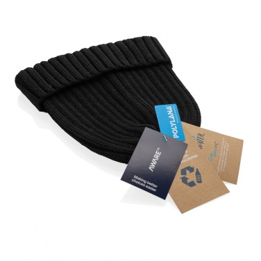 Logotrade liikelahja tuotekuva: Kennedi AWARE™ Polylana® pipo isolla resorilla