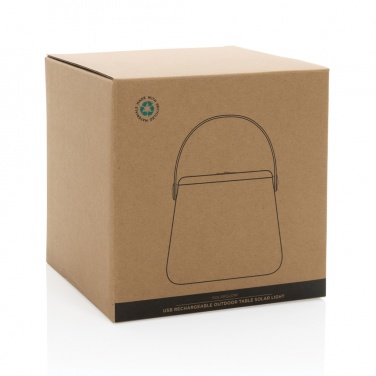 Logo trade liikelahjat tuotekuva: SoalrGlow USB-ladattava ulkovalo RCS muovista