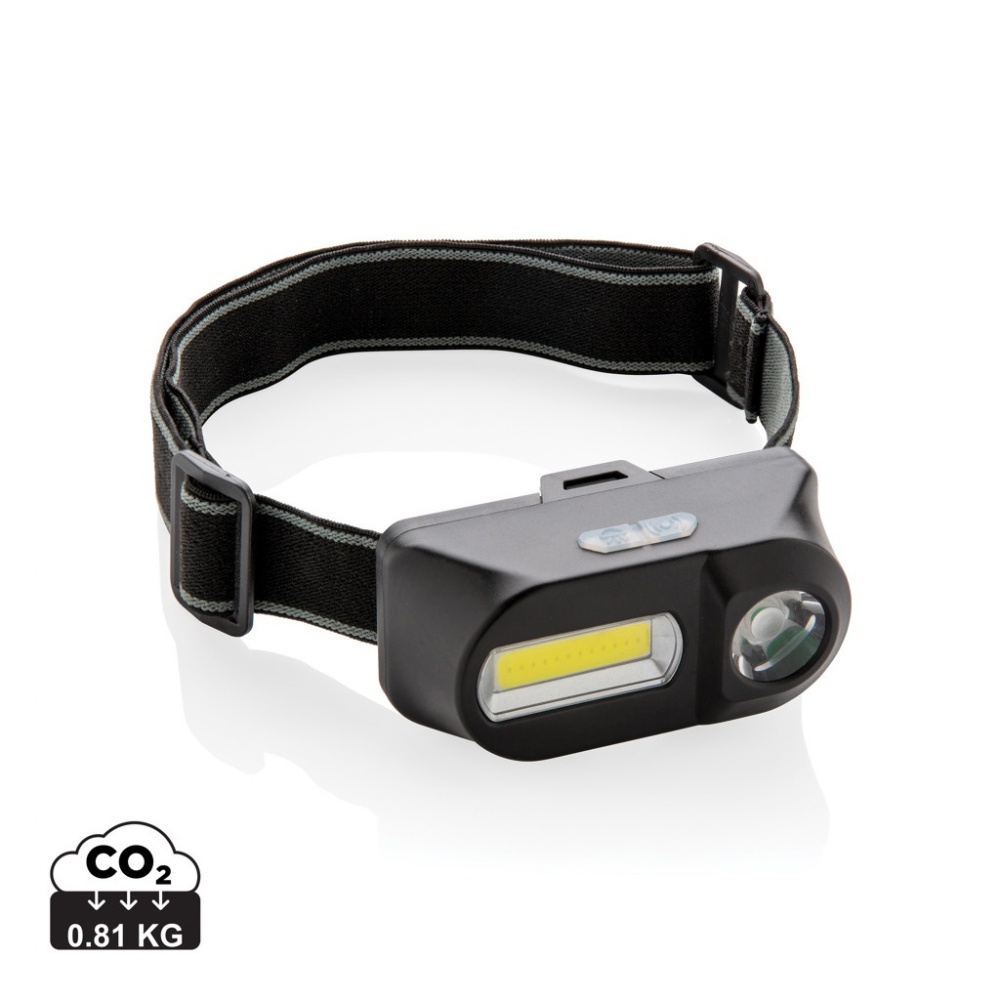 Logotrade liikelahja tuotekuva: COB- ja LED-otsalamppu