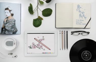 Logo trade mainoslahja ja liikelahja tuotekuva: Yksinkertainen metallinen kynä