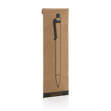 Logotrade mainoslahja ja liikelahja kuva: Pynn bambuinen infinitykynä