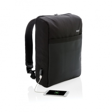 Logotrade mainostuotet kuva: RFID&USB 15"-turvareppu