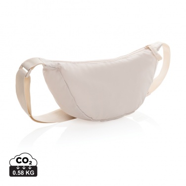 Logotrade mainoslahjat kuva: Crescent AWARE™ RPET puolikuun muotoinen crossbody -laukku