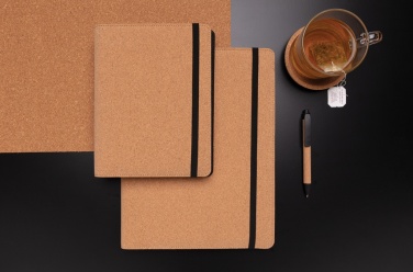 Logo trade mainoslahjat tuotekuva: Deluxe korkki portfolio A4 kynällä