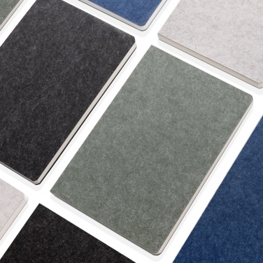 Logo trade liikelahjat mainoslahjat kuva: Phrase A5 vihko GRS-sertifioidusta huovasta