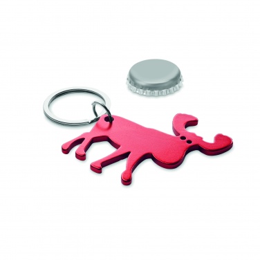 Logo trade liikelahja kuva: Avaimenperä pullonavaaja Pori