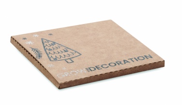 Logotrade mainoslahjat ja liikelahjat tuotekuva: Puinen puun muotoinen koriste