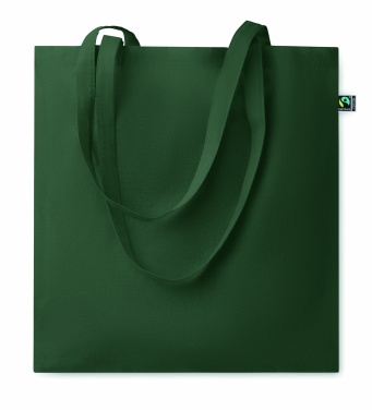 Logo trade liikelahjat mainoslahjat kuva: Puuvillakassi Fairtrade 140g
